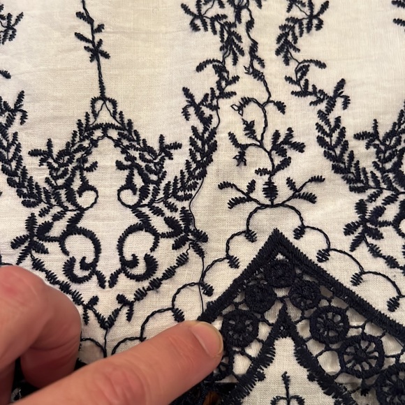 5/48 Embroidered Top Size Small - Picture 12 of 12